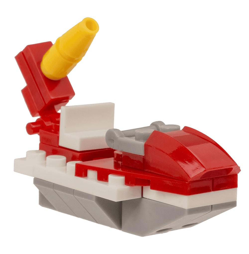 Construction blocks, Fire Engines, 9 cm,