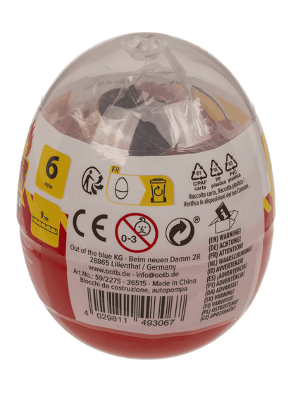 Construction blocks, Fire Engines, 9 cm,