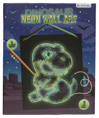 Dinosaur Neon Wall Art,