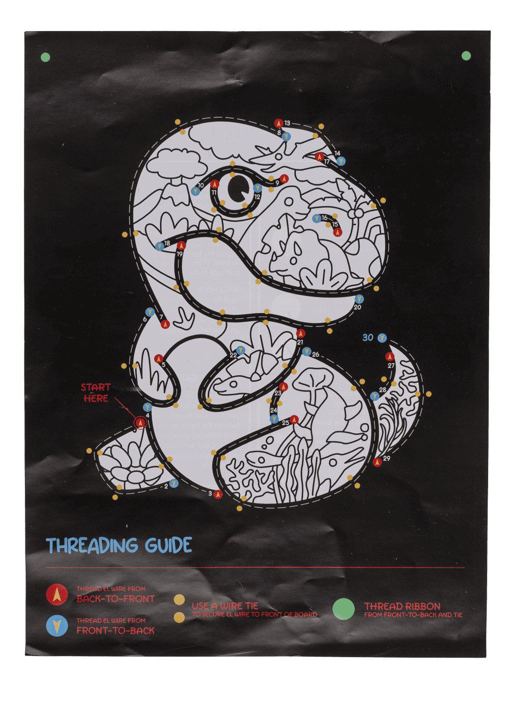 Dinosaur Neon Wall Art,