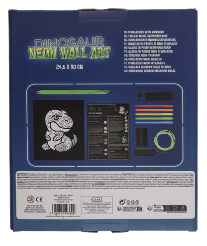 Dinosaur Neon Wall Art,