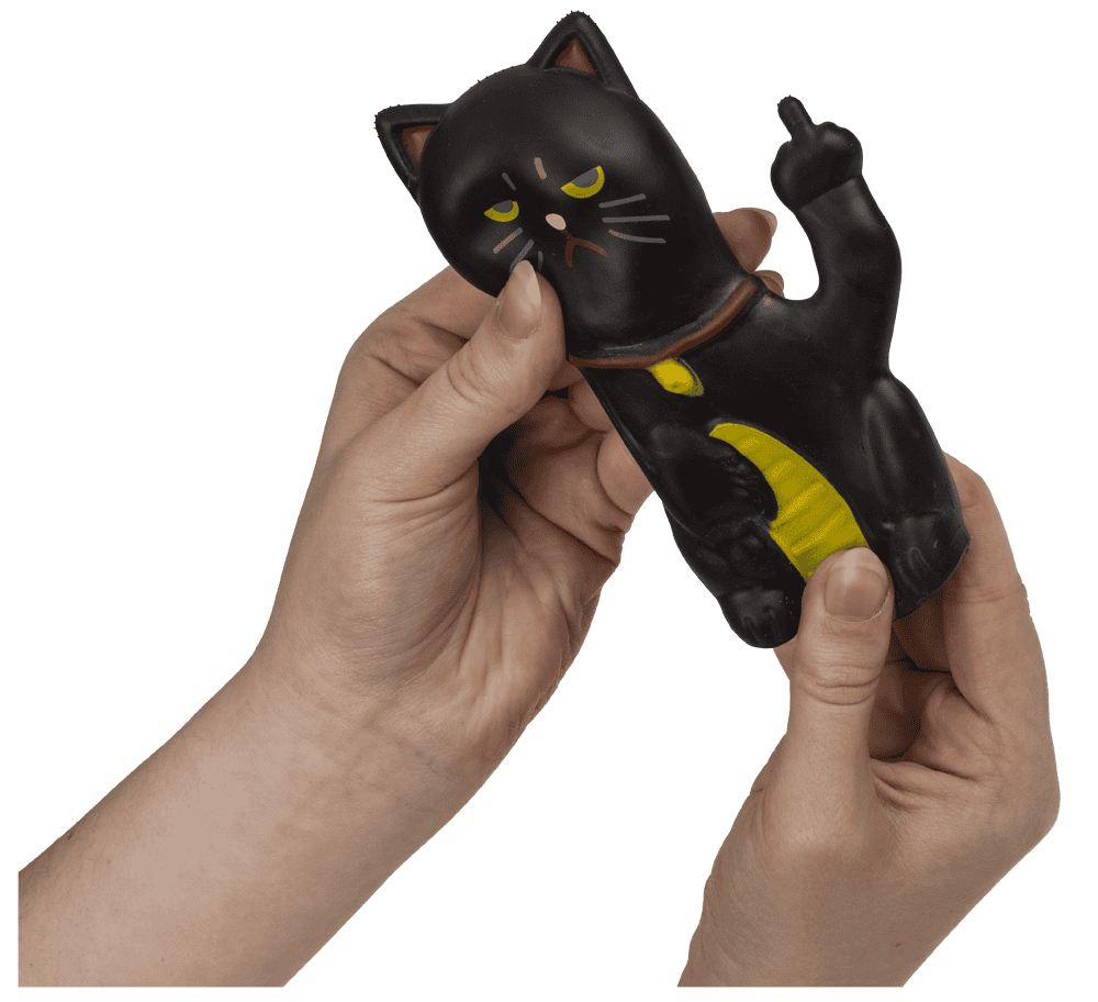 Giocattolo antistress, Gatto arrabbiato