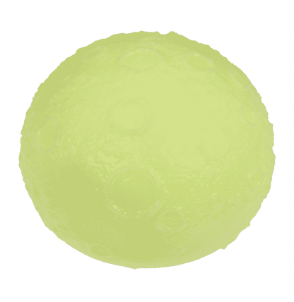 Anti stress ball, XL Moon, Glow in the Dark,