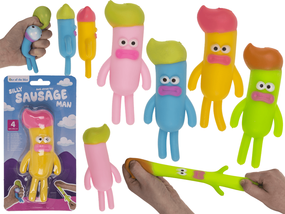 Antistress-Spielzeug, Alberner Wurstmann,