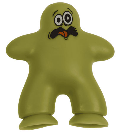 Hombre de ventosa, 4 colores surtidos, en blíster