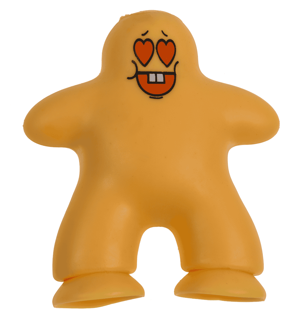 Hombre de ventosa, 4 colores surtidos, en blíster