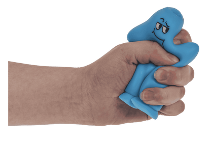 Hombre de ventosa, 4 colores surtidos, en blíster