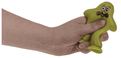 Hombre de ventosa, 4 colores surtidos, en blíster