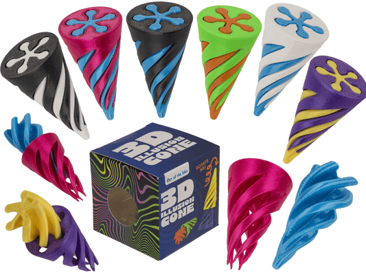 3D Illusion Cone, 6 cm,