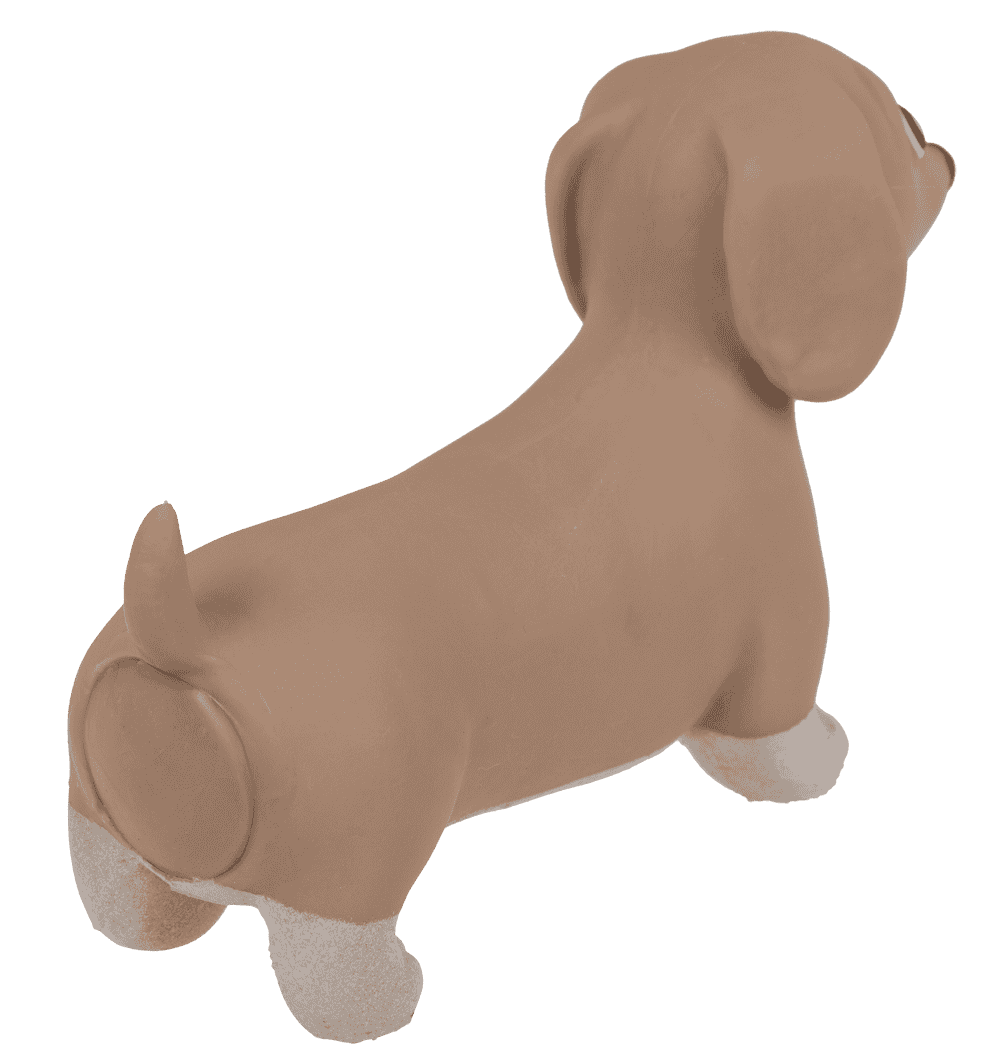 Squeeze Dachshund, with sand filling,