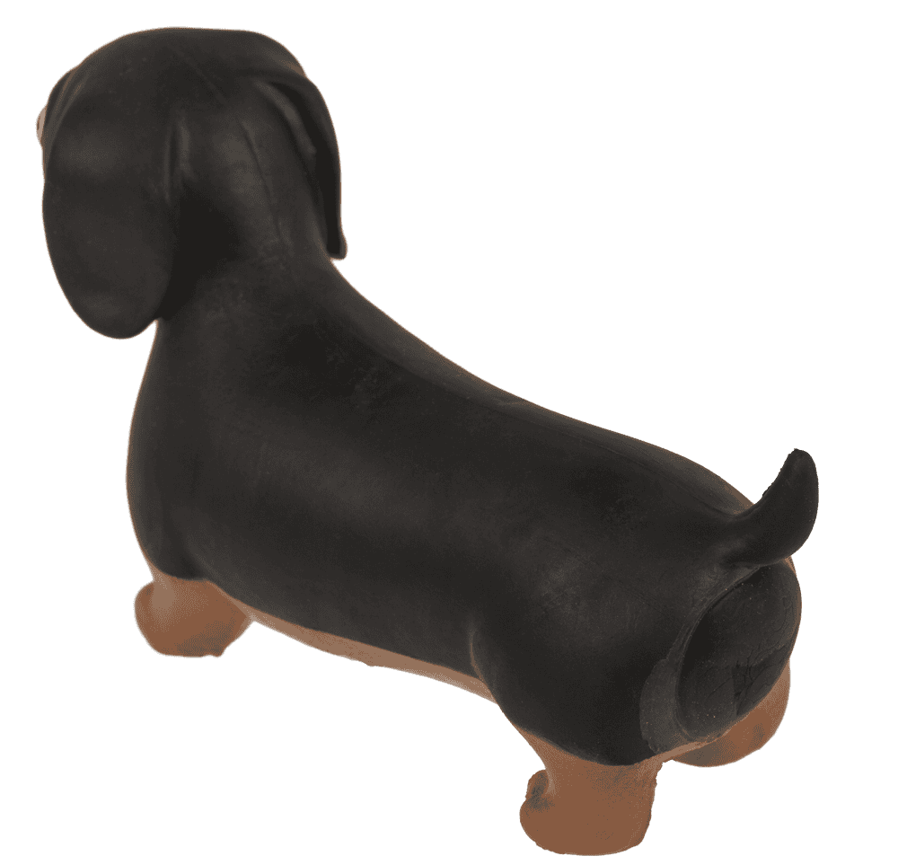 Squeeze Dachshund, with sand filling,
