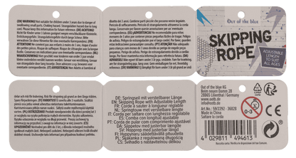 Skipping Rope, Length adjustable,