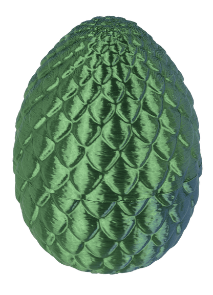 3D Printed Dragon with Egg