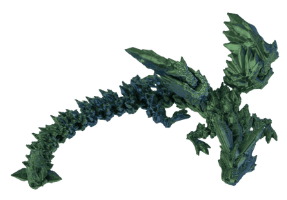 3D Printed Dragon with Egg