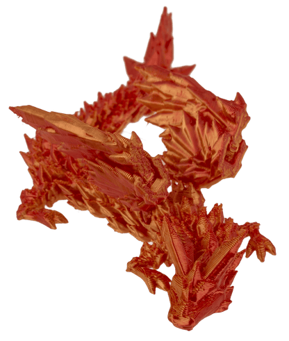 3D Printed Dragon with Egg