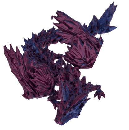 3D Printed Dragon with Egg