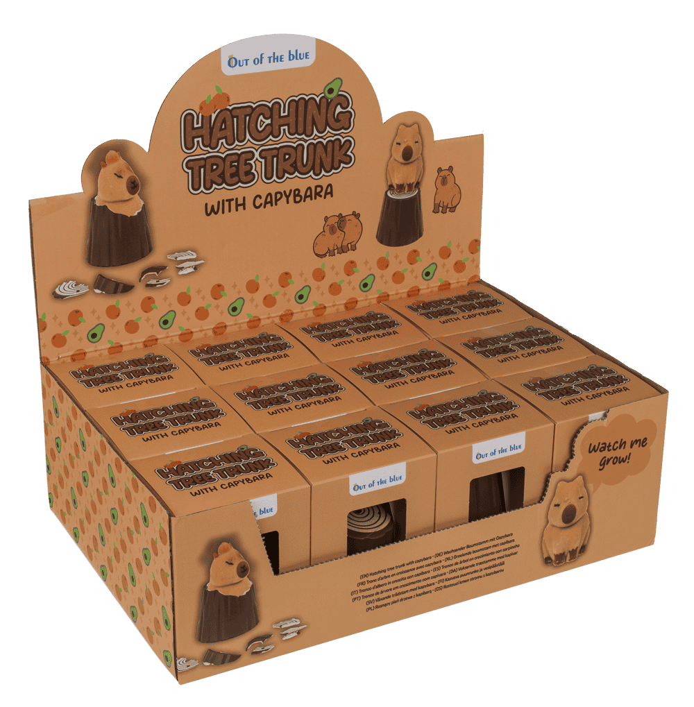 Hatching tree trunk, Capybara,