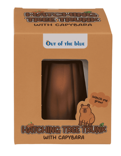 Hatching tree trunk, Capybara,