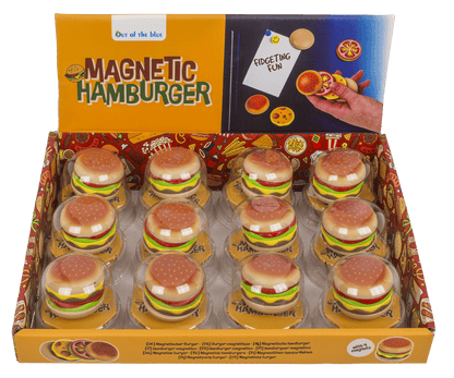 Magnetic Burger, 4 magnets, X cm,