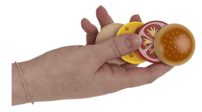 Magnetic Burger, 4 magnets, X cm,