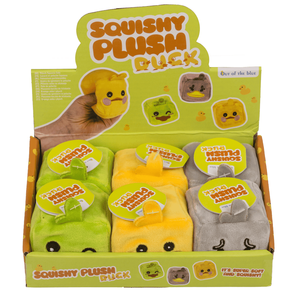 Squishy Plush Ducks, 5,5 cm,