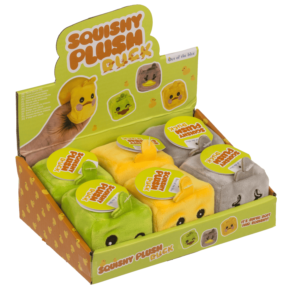 Squishy Plush Ducks, 5,5 cm,