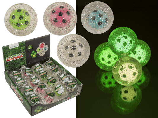 High Bounce ball, Football, Glow in the Dark,