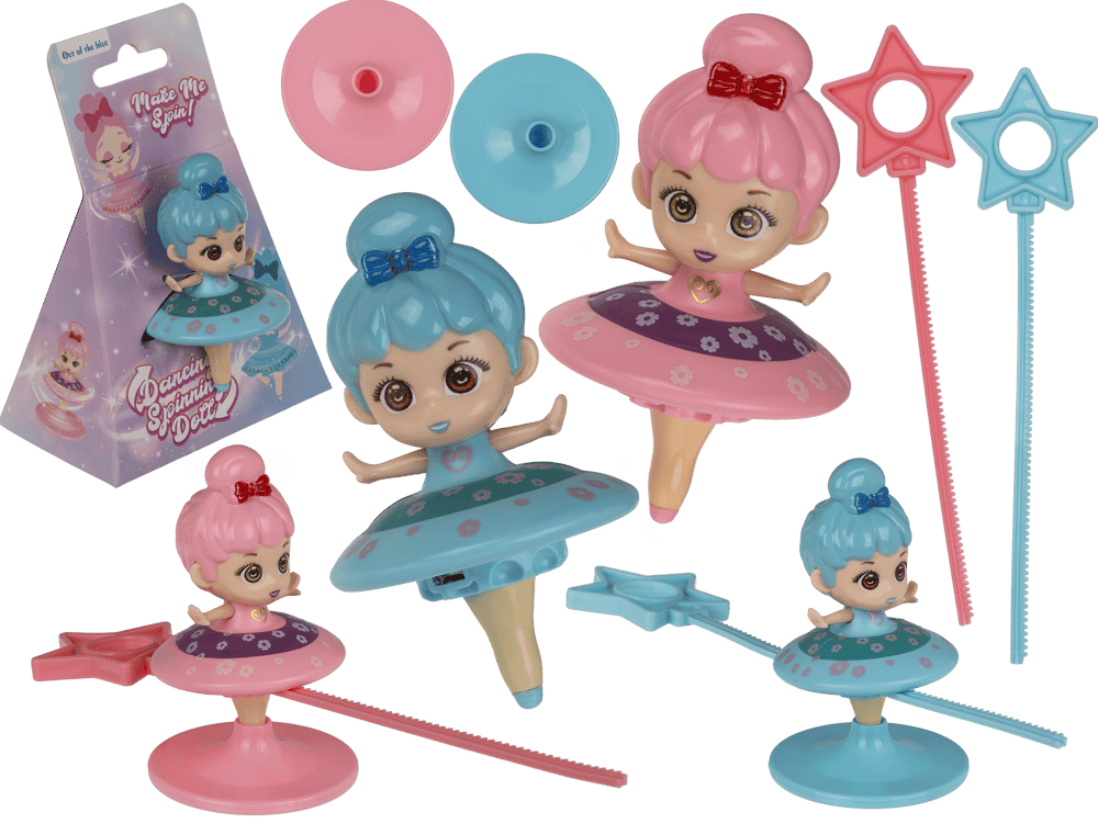 Dancing spinning doll,