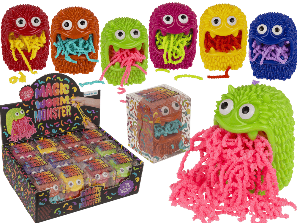 Worm Monster, 8 x 6 cm,