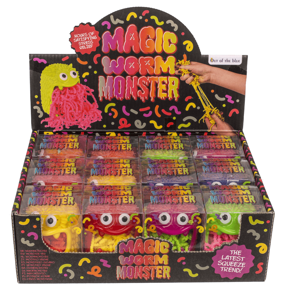 Worm Monster, 8 x 6 cm,