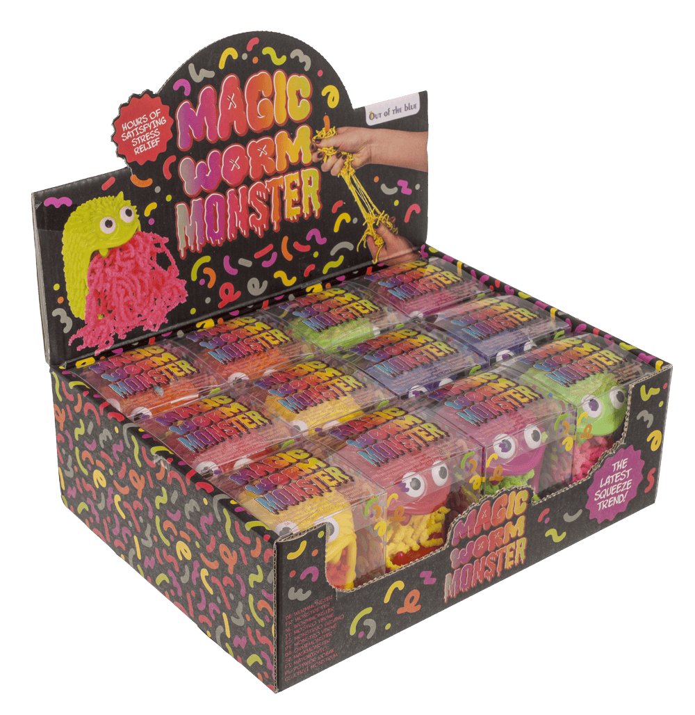 Worm Monster, 8 x 6 cm,