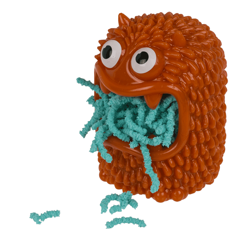 Worm Monster, 8 x 6 cm,