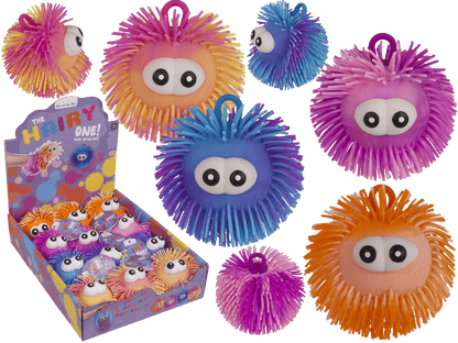 Pufferball mit Augen, 8 cm,