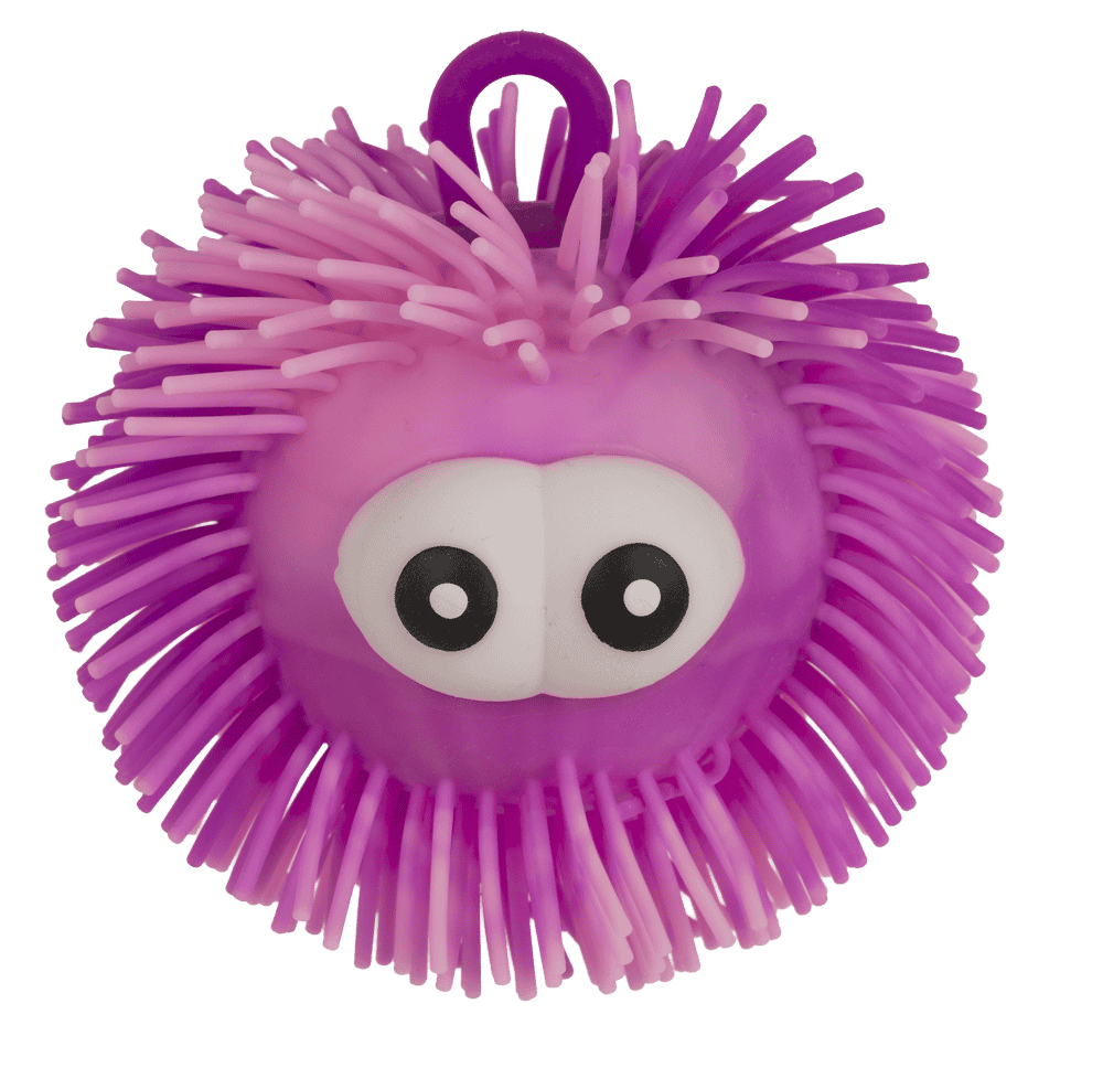 Pufferball mit Augen, 8 cm,