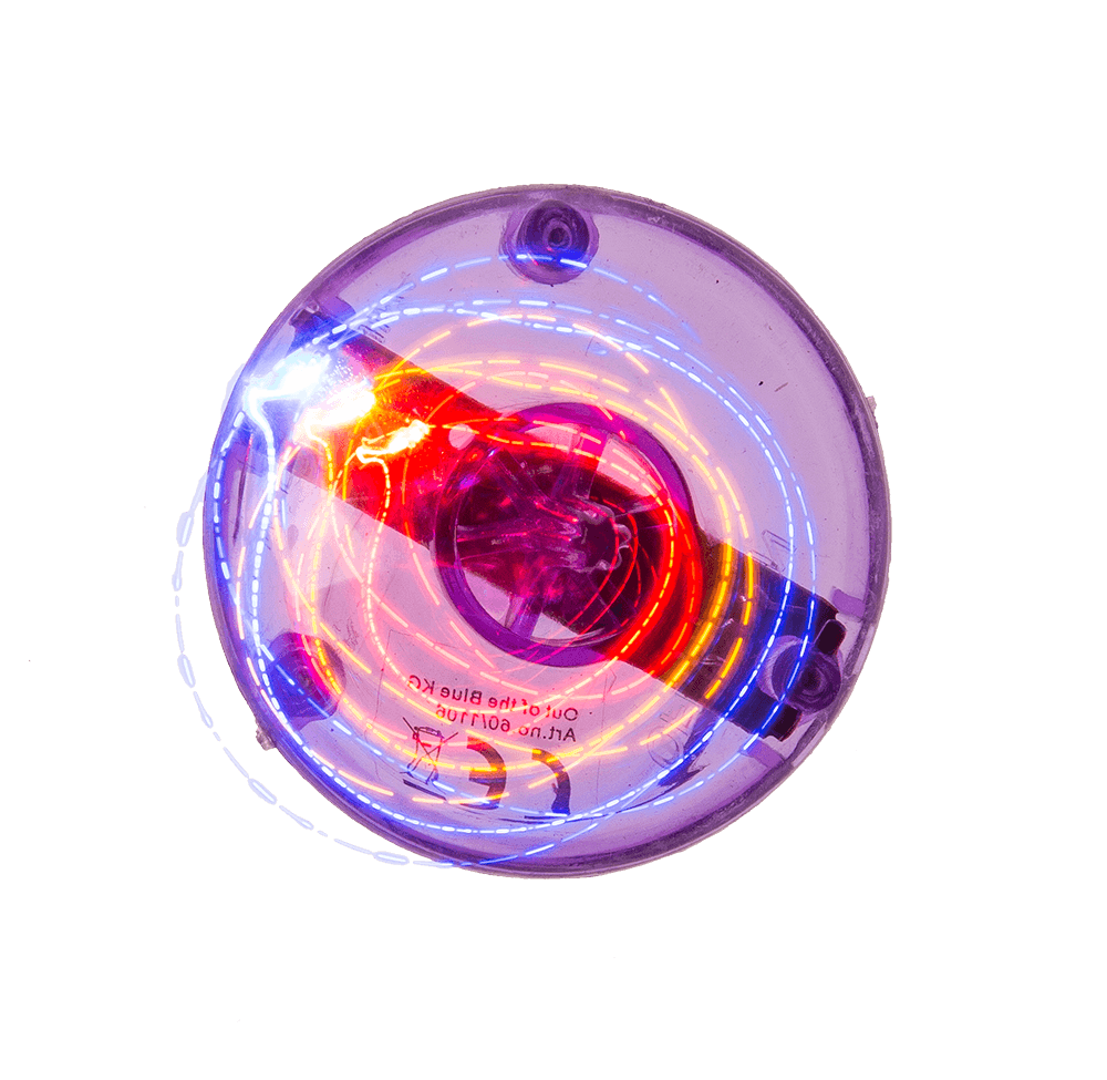 Spinning top, Colours I,