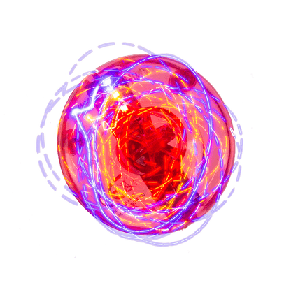 Spinning top, Colours I,