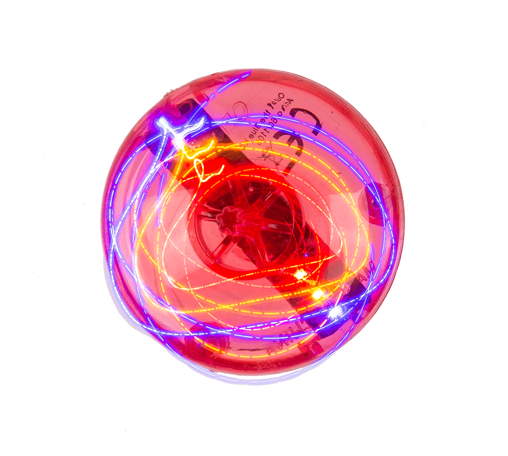 Spinning top, Colours I,