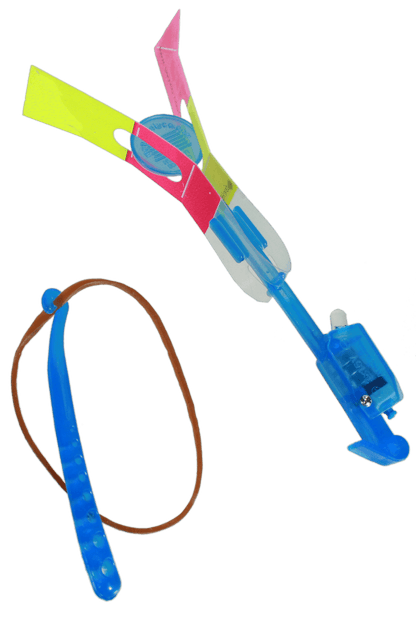 Flying umbrella with LED (incl. batteries),