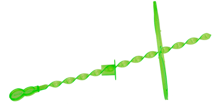 Twisty Pull-string Ufo, Neon, approx. 20,5 cm,