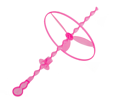 Twisty Pull-string Ufo, Neon, approx. 20,5 cm,