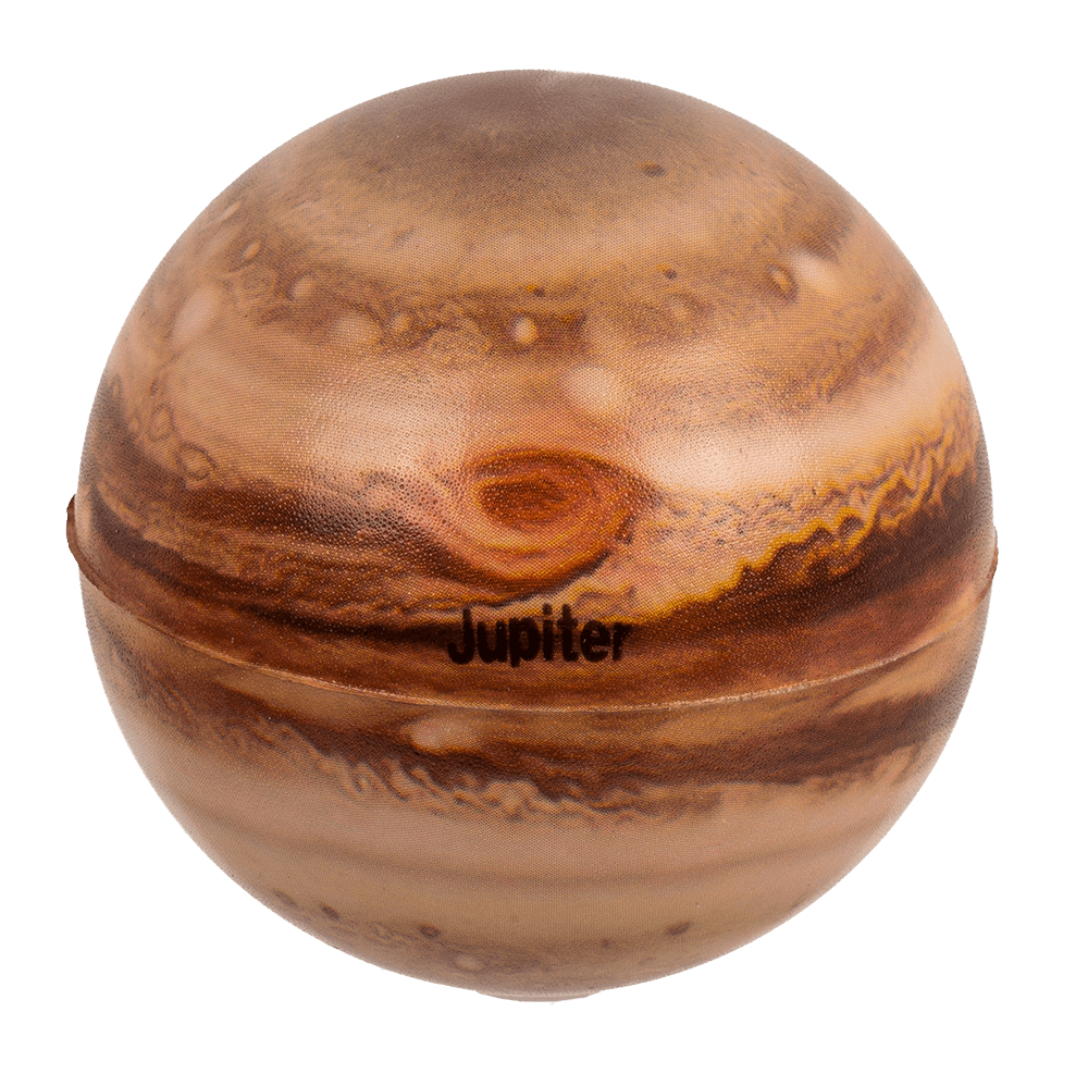 Bouncing ball, Galaxy planets, approx. 6 cm,