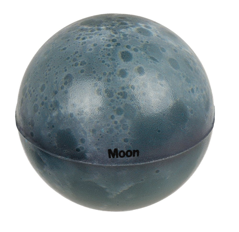 Bouncing ball, Galaxy planets, approx. 6 cm,