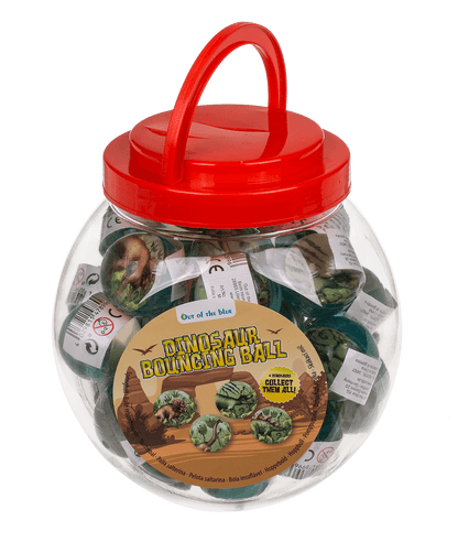 Bouncing ball, Dinosaur, approx. 4,5 cm,