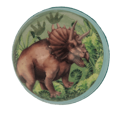 Bouncing ball, Dinosaur, approx. 4,5 cm,