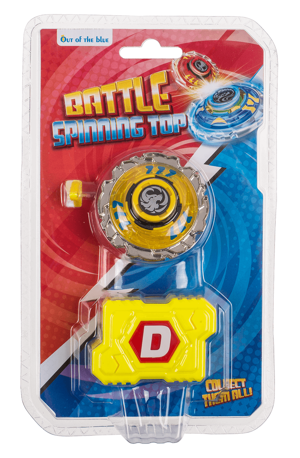 Battle Spinning Top, approx. 6,5 cm,