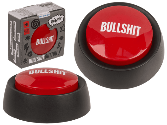 Bullshit Button, 9 cm, mit 6 sounds,