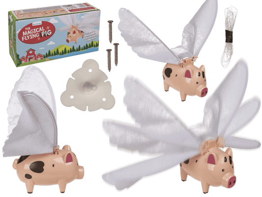 Flying Pig, 28,5 x 7 x 20 cm,