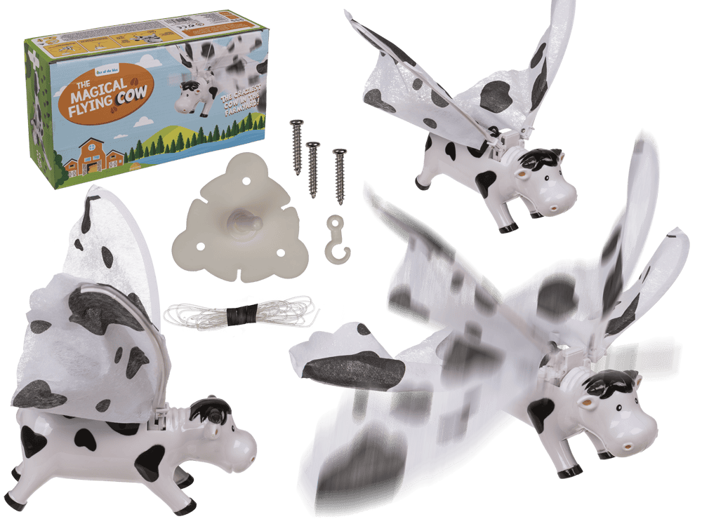 Flying Cow, 28,5 x 7 x 20 cm,