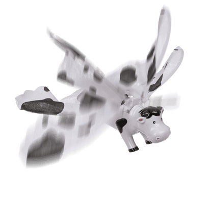 Flying Cow, 28,5 x 7 x 20 cm,