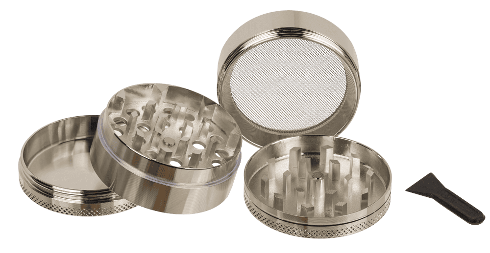 Metal cannabis grinder, 5 x 3,8 cm,
